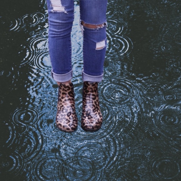 J.CREW RAIN BOOTIES CHELSEA SZ 6 Waterproof - Picture 2 of 13